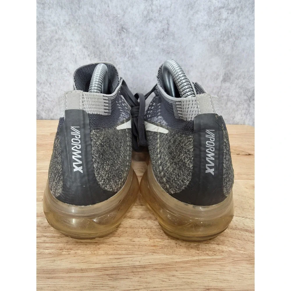 Nike Air VaporMax Running Shoes Mens 8.5 Asphalt Gray Sneakers 849558-002